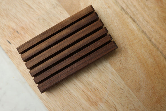 Black Walnut Soap Dish